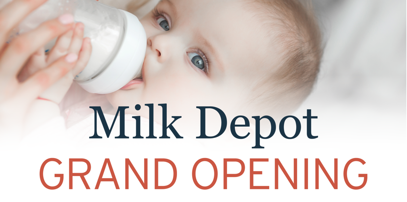 Milk Depot: Grand Opening